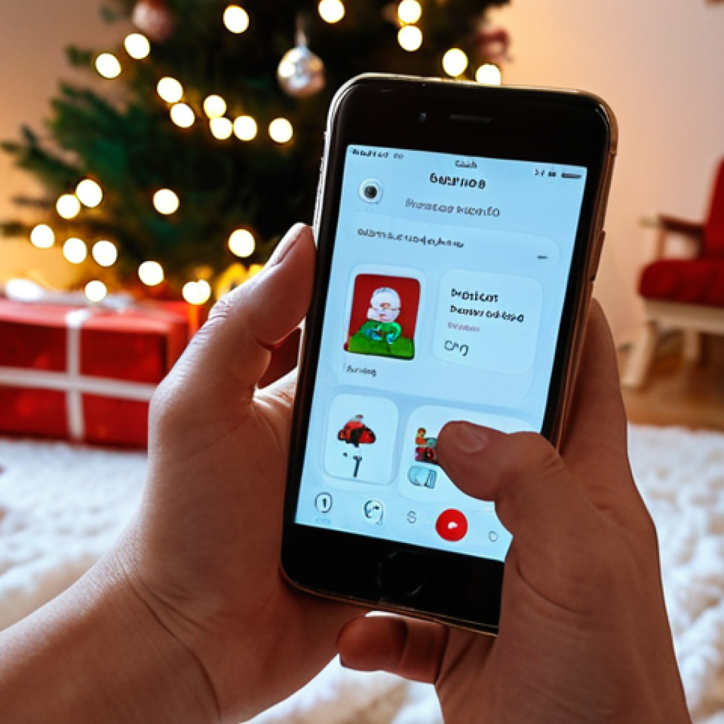 **

A cozy Swedish home interior on a snowy winter day. A person is frustratedly holding a smartphone displaying a Lineage2M synchronization error. In the background, a Christmas tree with twinkling lights is visible, highlighting the contrast between the holiday spirit and the tech frustration. Focus on warm, inviting colors for the interior and a slightly annoyed expression on the person's face. The phone screen should be clear enough to subtly show the game's logo.

**